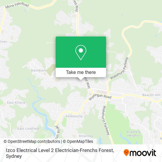 Mapa Izco Electrical Level 2 Electrician-Frenchs Forest