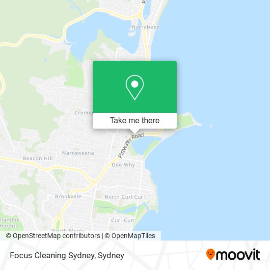 Focus Cleaning Sydney map