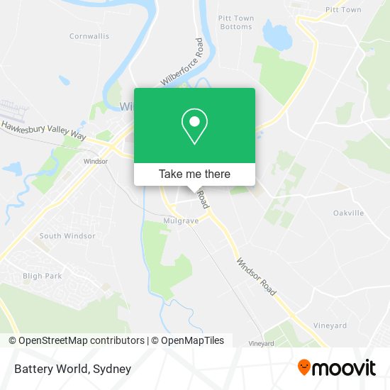 Battery World map