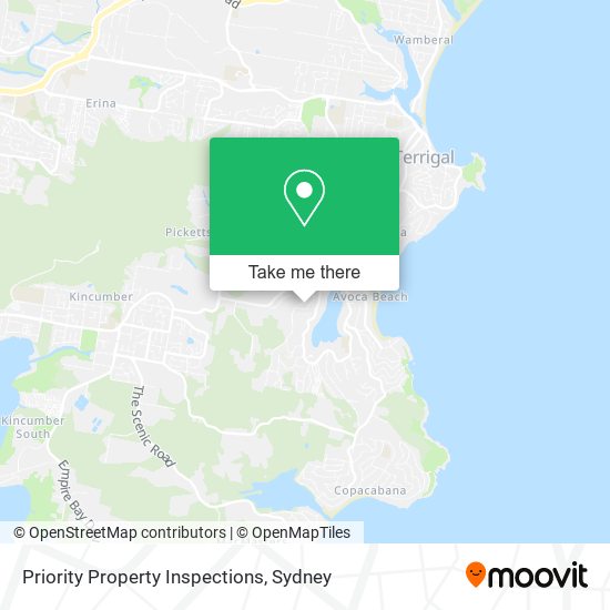 Priority Property Inspections map