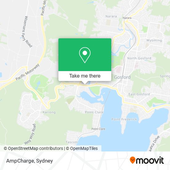 AmpCharge map