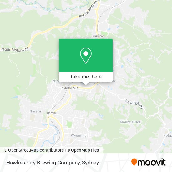 Mapa Hawkesbury Brewing Company