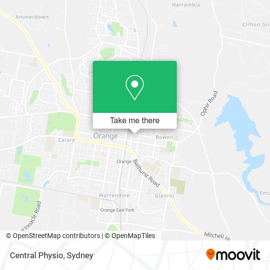 Central Physio map