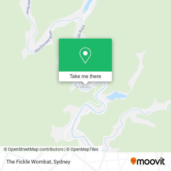 The Fickle Wombat map