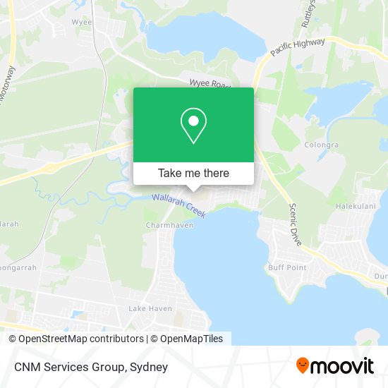 CNM Services Group map