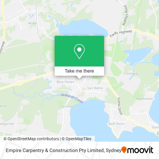 Mapa Empire Carpentry & Construction Pty Limited