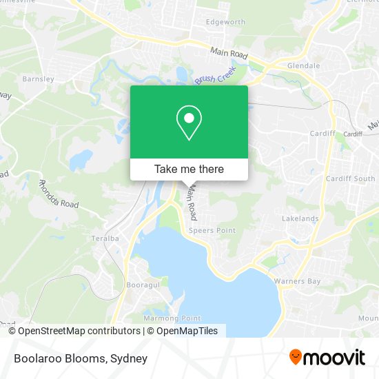 Boolaroo Blooms map