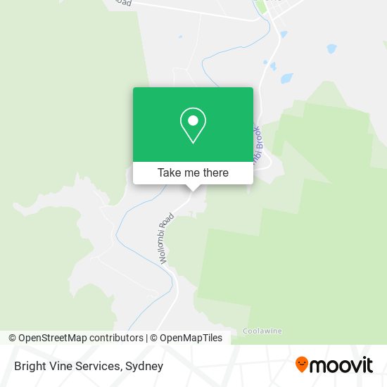 Bright Vine Services map