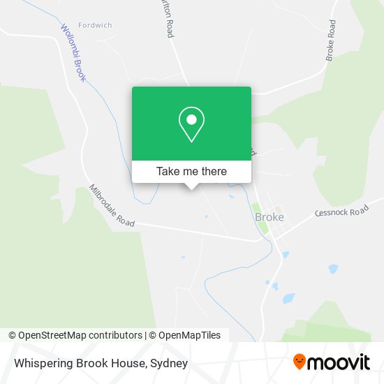 Whispering Brook House map