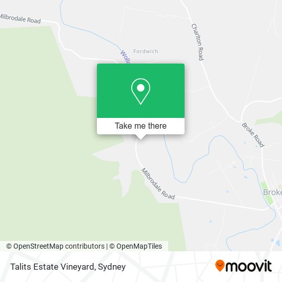 Talits Estate Vineyard map