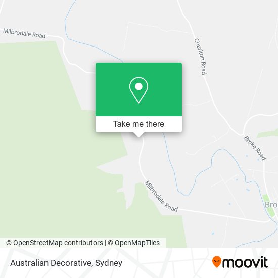 Australian Decorative map