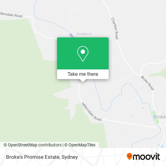 Broke's Promise Estate map