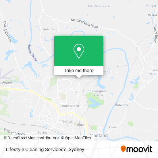 Mapa Lifestyle Cleaning Services's