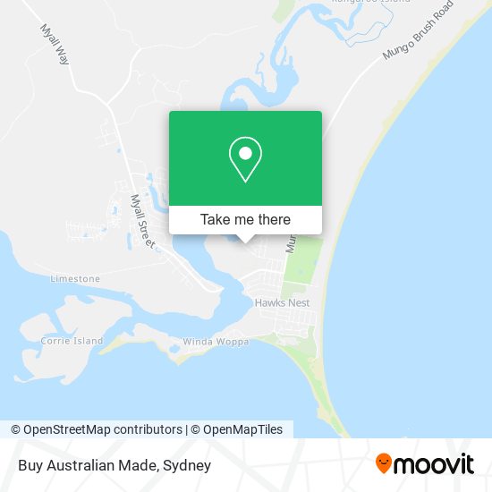 Buy Australian Made map