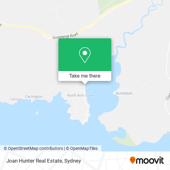 Joan Hunter Real Estate map