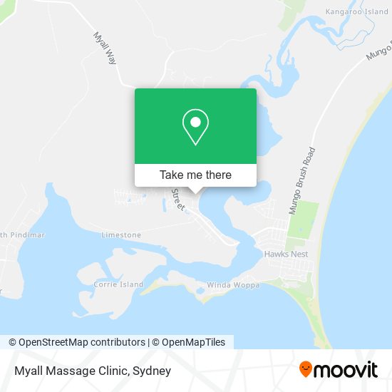 Myall Massage Clinic map