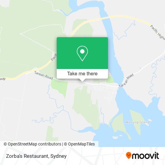 Mapa Zorba's Restaurant