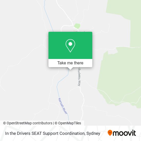 In the Drivers SEAT Support Coordination map