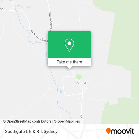 Southgate L E & R T map