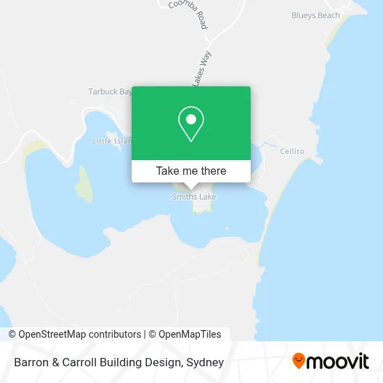 Mapa Barron & Carroll Building Design