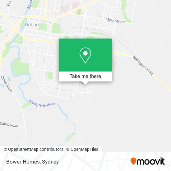 Bower Homes map