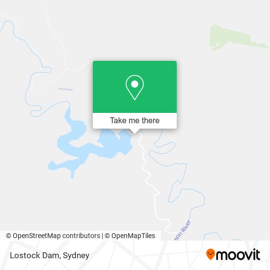 Lostock Dam map