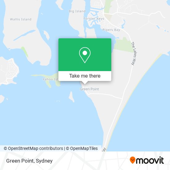 Green Point map