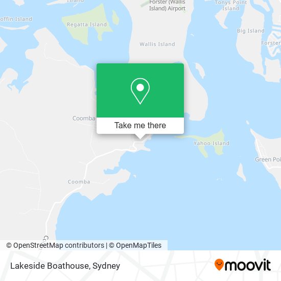 Lakeside Boathouse map
