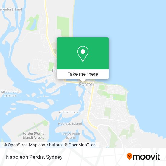 Napoleon Perdis map