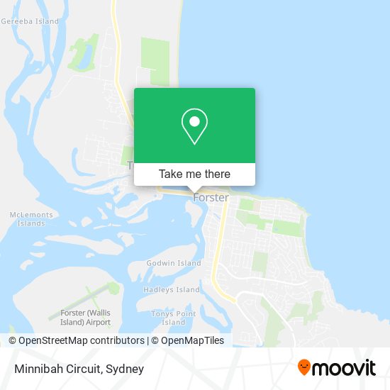 Minnibah Circuit map