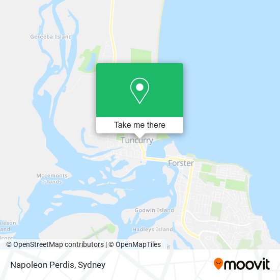 Napoleon Perdis map
