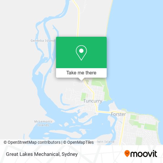 Great Lakes Mechanical map