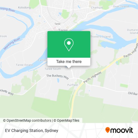 EV Charging Station map