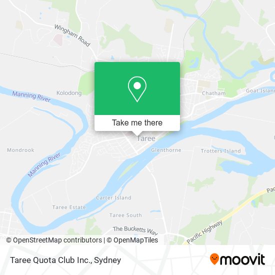 Taree Quota Club Inc. map