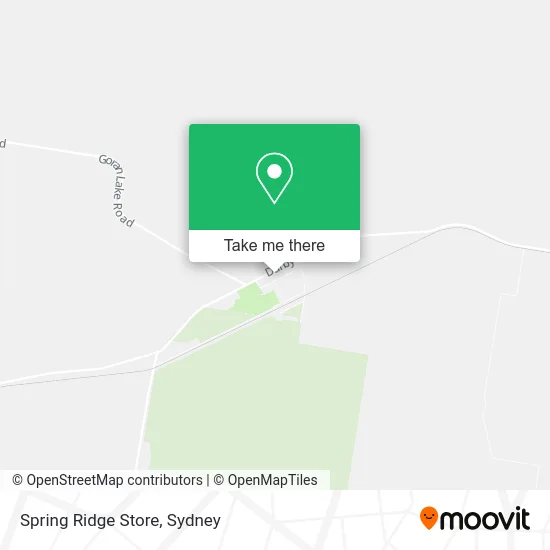 Spring Ridge Store map