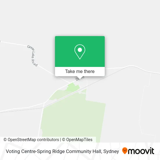 Mapa Voting Centre-Spring Ridge Community Hall