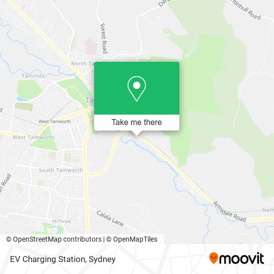 EV Charging Station map