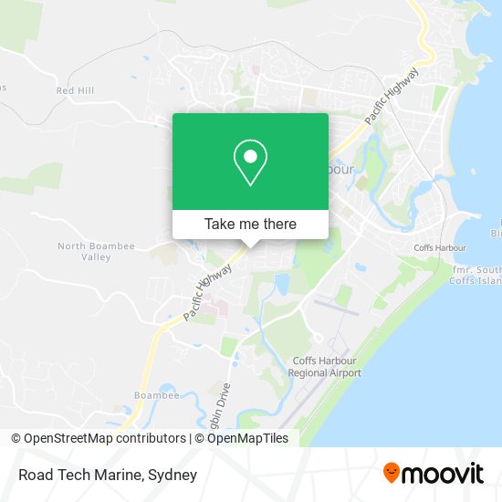 Road Tech Marine map