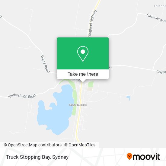 Mapa Truck Stopping Bay