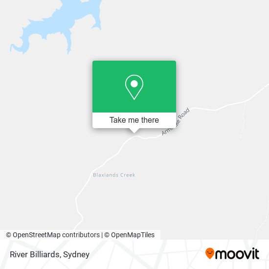 River Billiards map