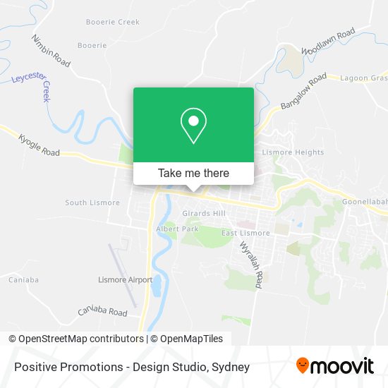 Positive Promotions - Design Studio map