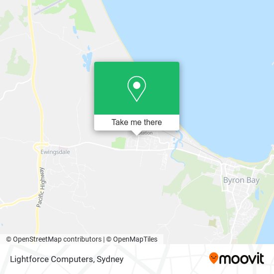 Lightforce Computers map