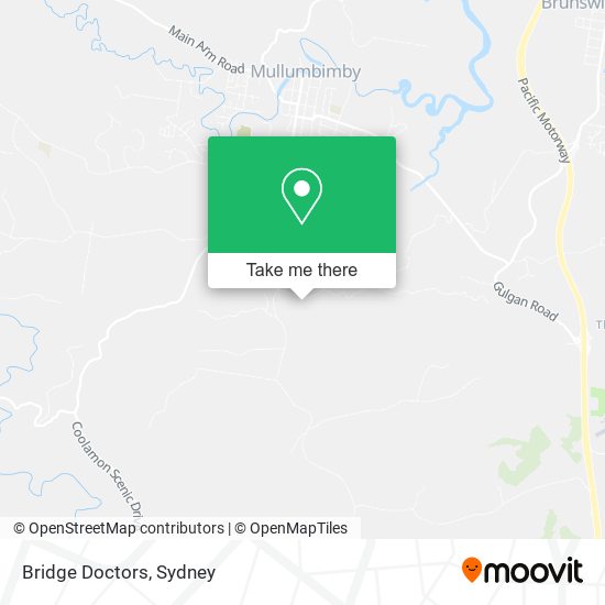 Bridge Doctors map