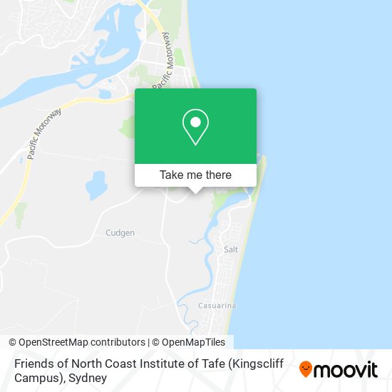 Friends of North Coast Institute of Tafe (Kingscliff Campus) map