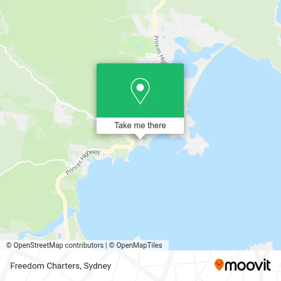 Freedom Charters map