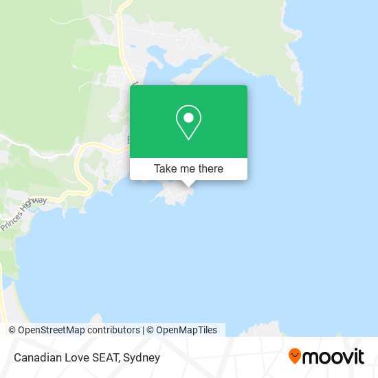 Canadian Love SEAT map