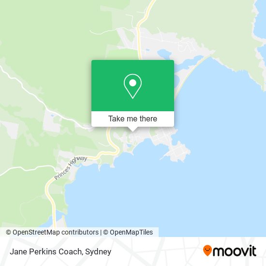 Jane Perkins Coach map