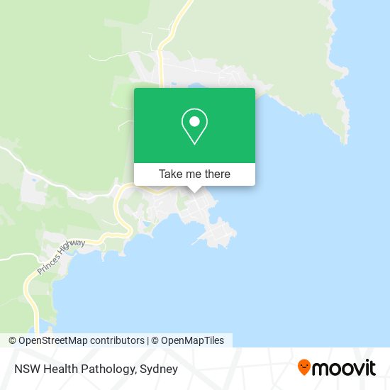 NSW Health Pathology map