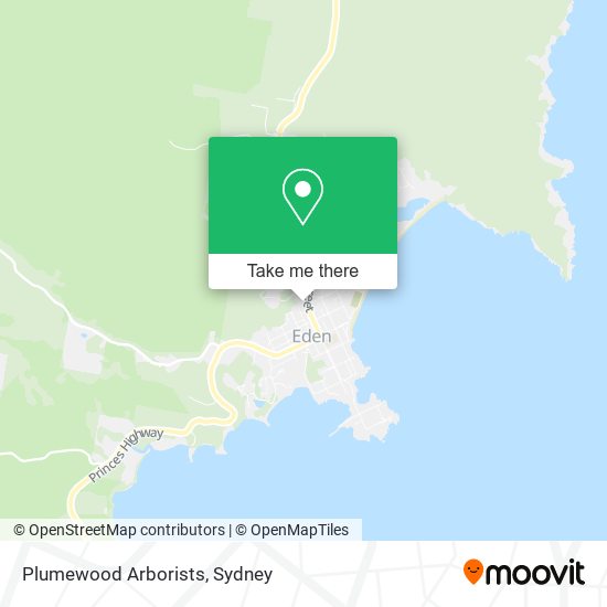 Plumewood Arborists map