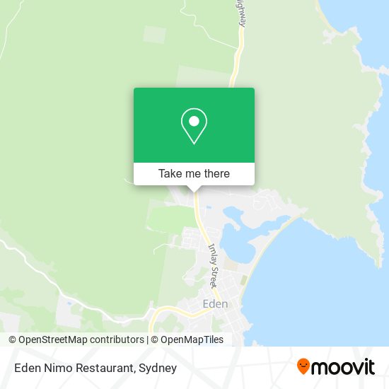 Eden Nimo Restaurant map